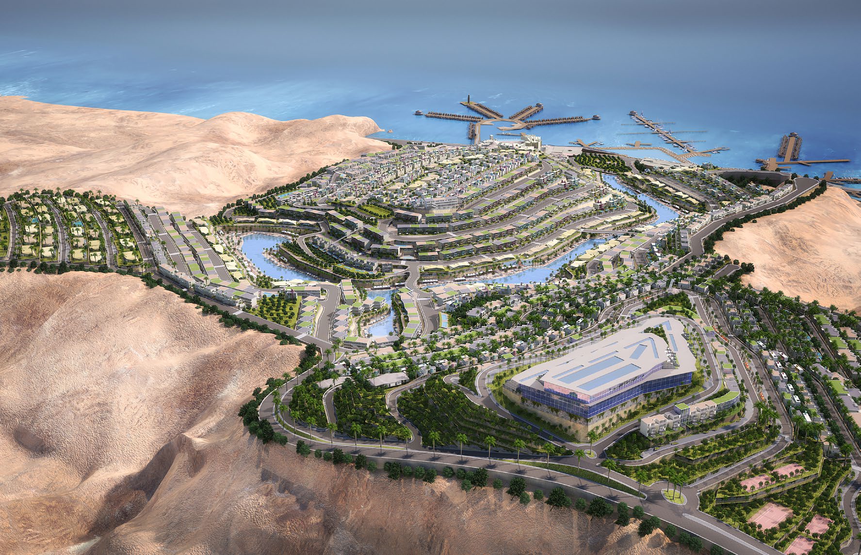 قرية المونت جلالة العين السخنة تطوير مصر – Il Monte Galala Ain Sokhna