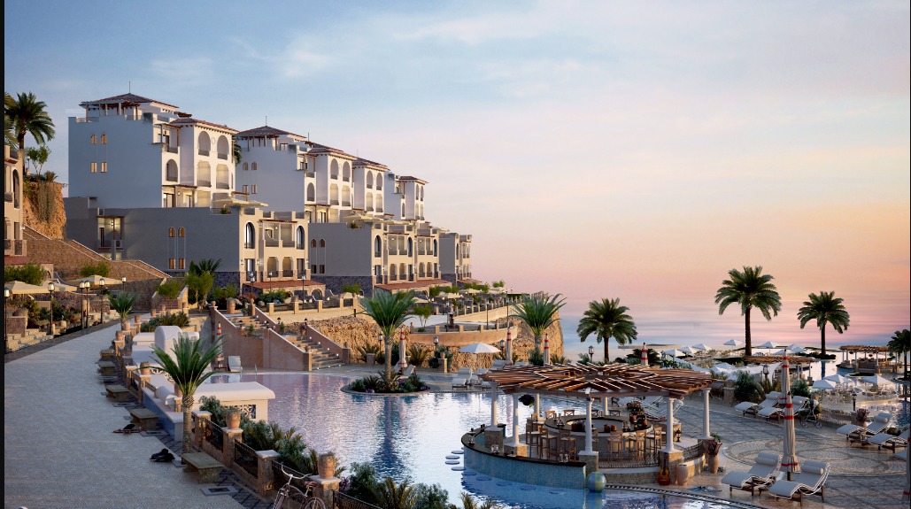 قرية جبال العين السخنة سكاي بريدج – Jebal El Sokhna Resort