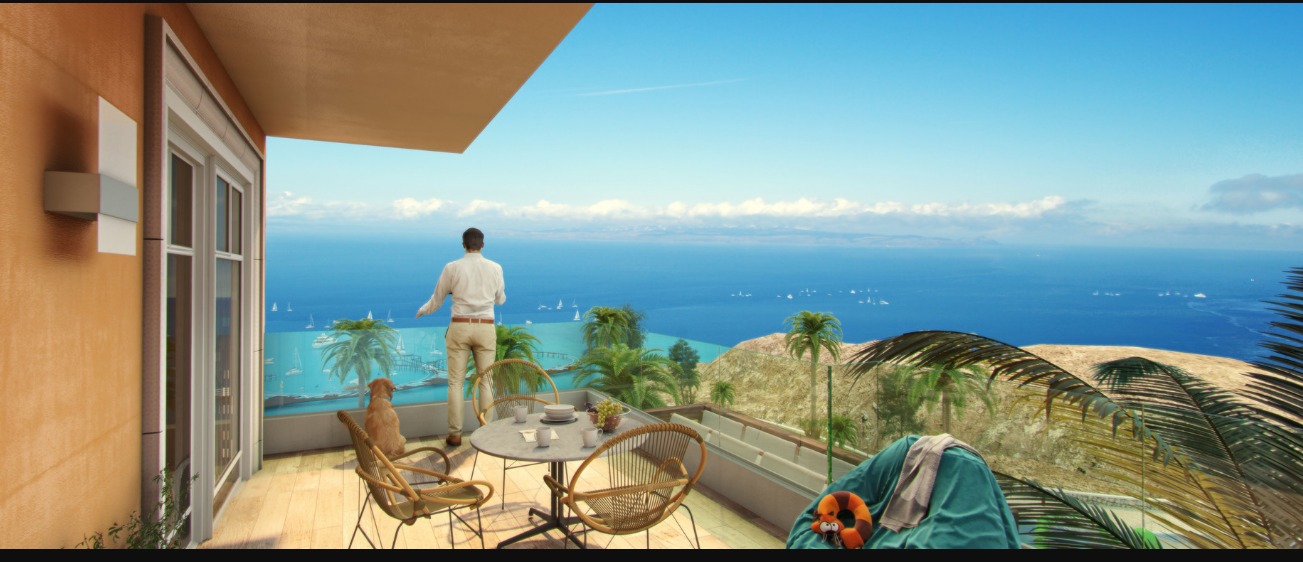 قرية جبال العين السخنة سكاي بريدج – Jebal El Sokhna Resort