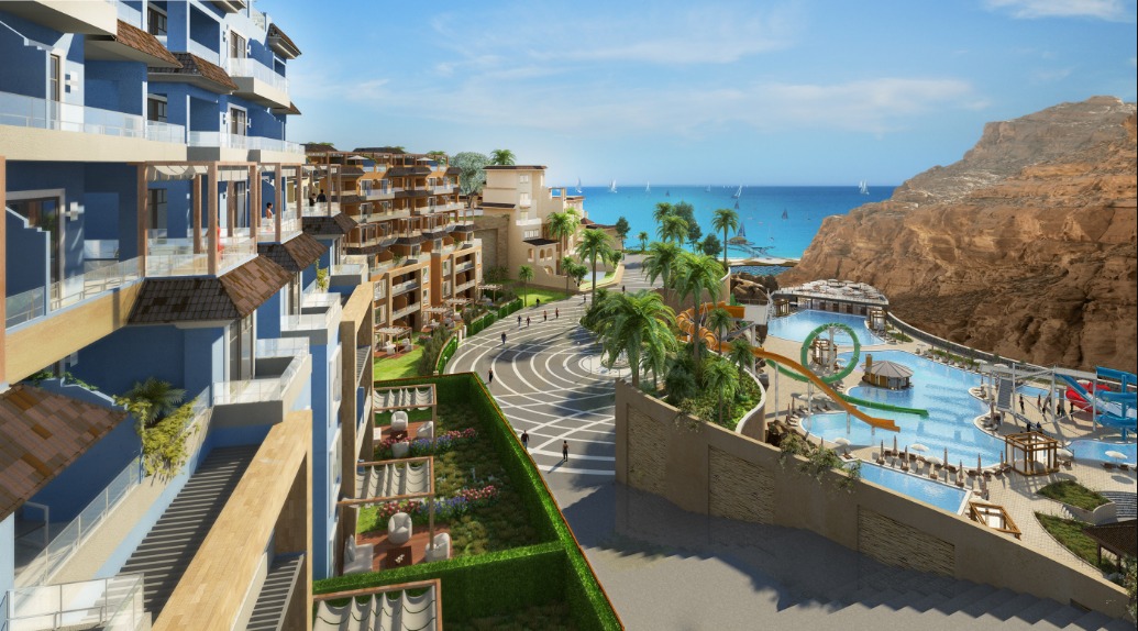 قرية جبال العين السخنة سكاي بريدج – Jebal El Sokhna Resort