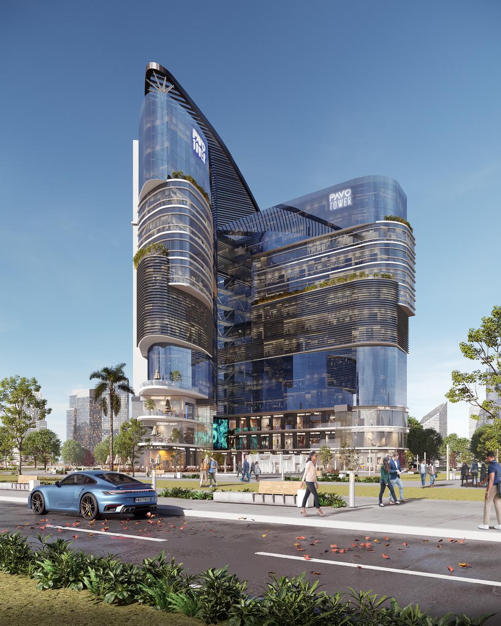 مول بافو تاور العاصمة الإدارية الجديدة ميركون – Pavo Tower New Capital