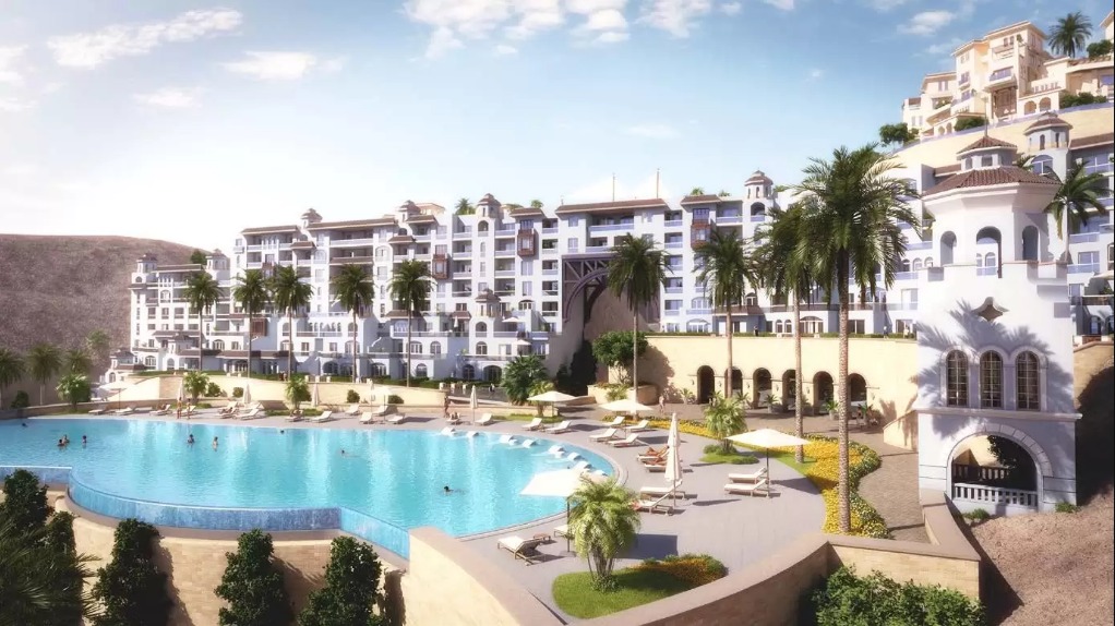 قرية جبال العين السخنة سكاي بريدج – Jebal El Sokhna Resort