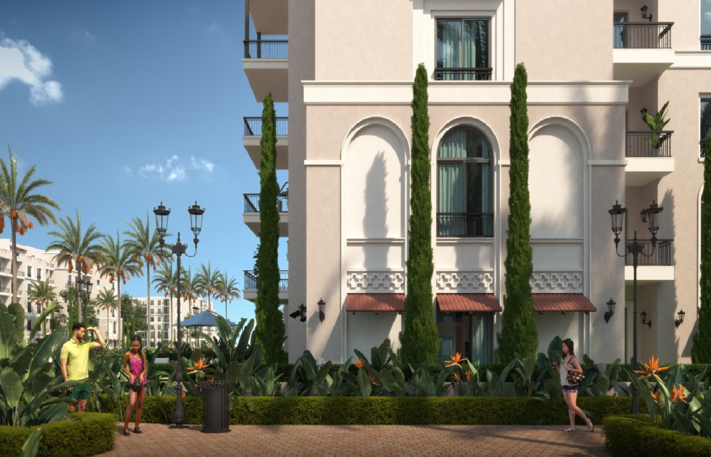 شقق للبيع في ويست فيلدج 154 متر