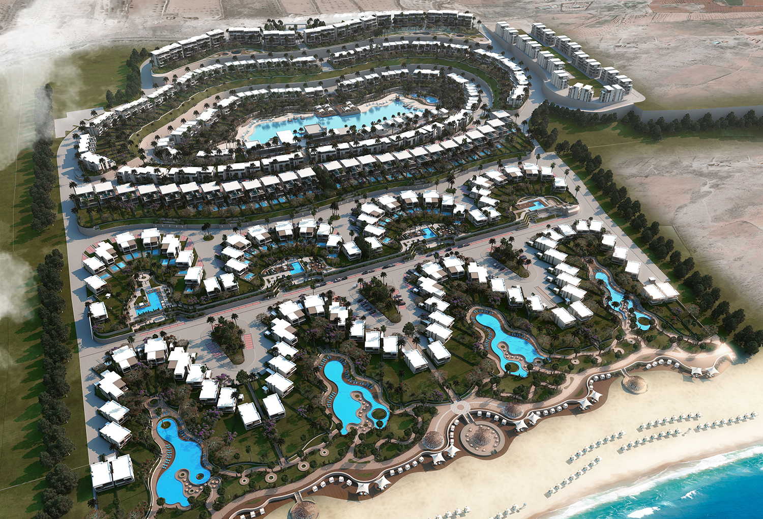 قرية وايت باي الساحل الشمالي باكت – White Bay North Coast