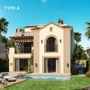 اميز توين هاوس للبيع بكمبوند كافانا سبرنج سراي بمساحة 210 متر