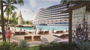 استوديو للبيع 80م في قرية وان علمين بتسهيلات فى السداد