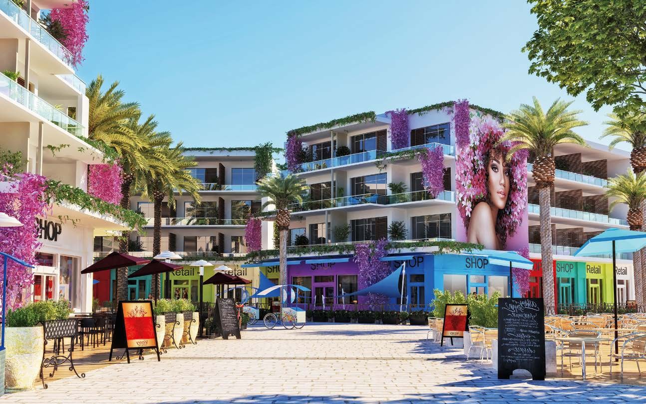 أحصل على محل في ليك يارد الساحل الشمالي بمساحة 45 متر