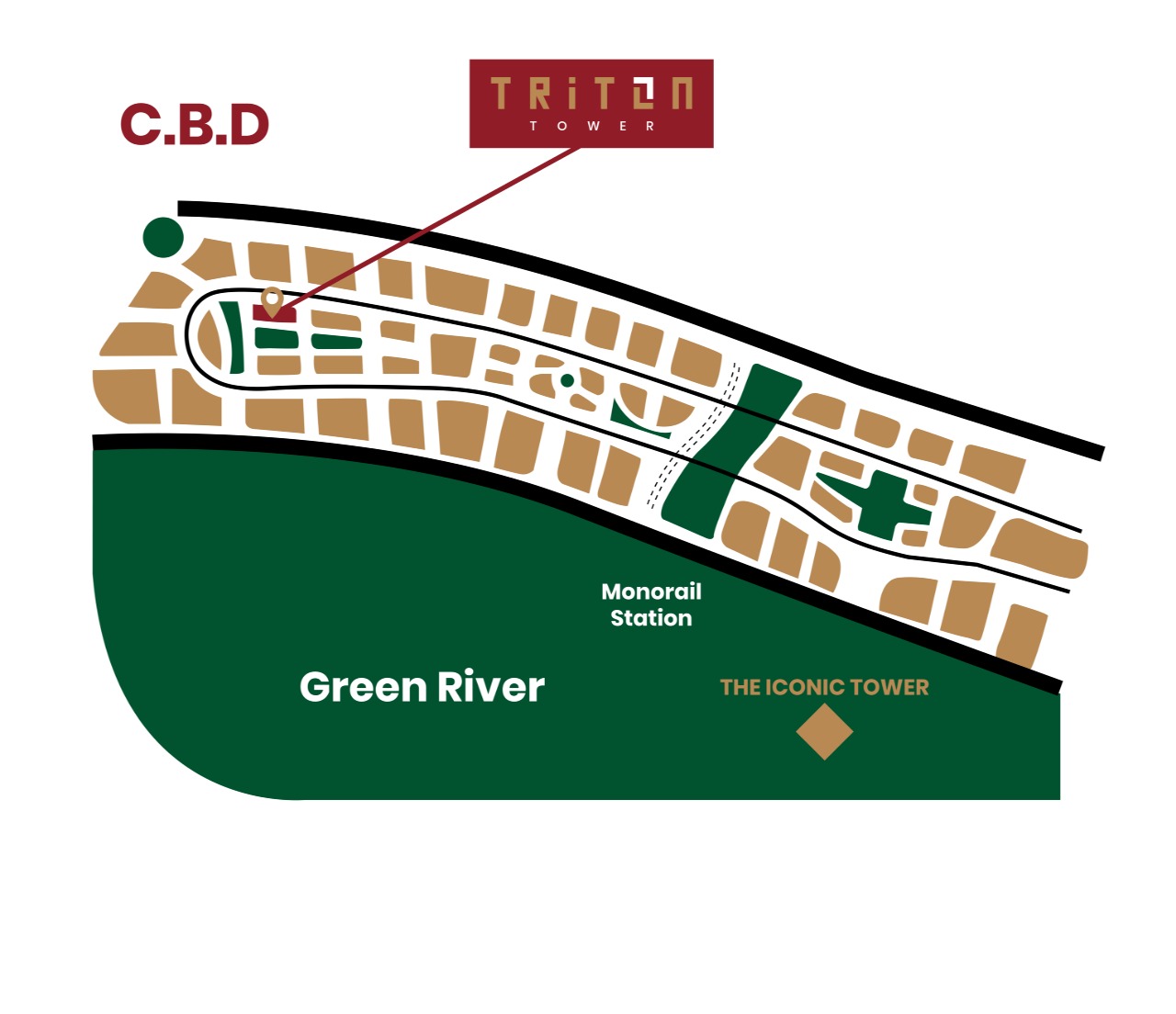 محل جاهز في تريتون تاور