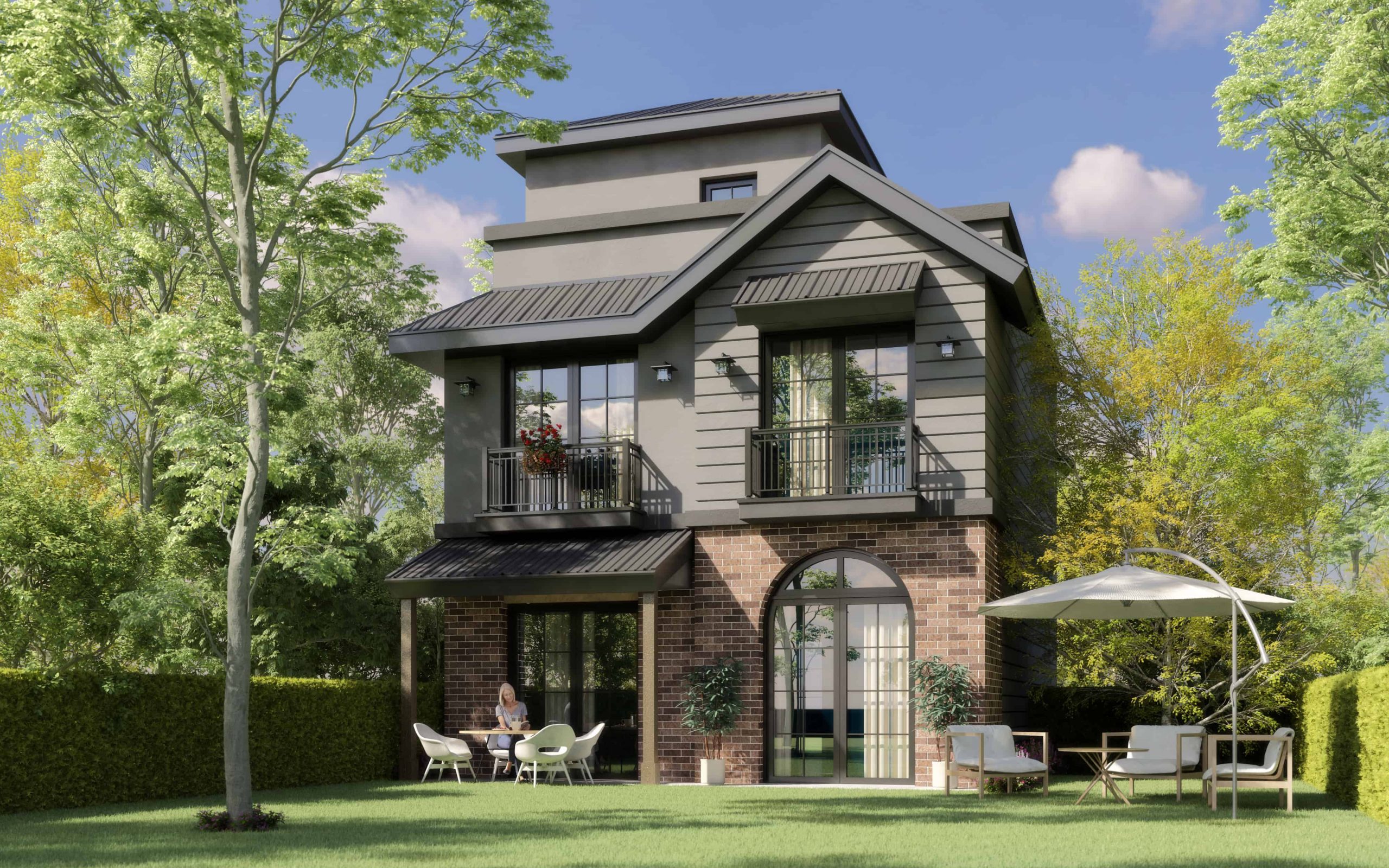 فيلا 250 متر في ذا مارك فيل القاهرة الجديدة لاول مرة مع تسهيلات 9 سنوات