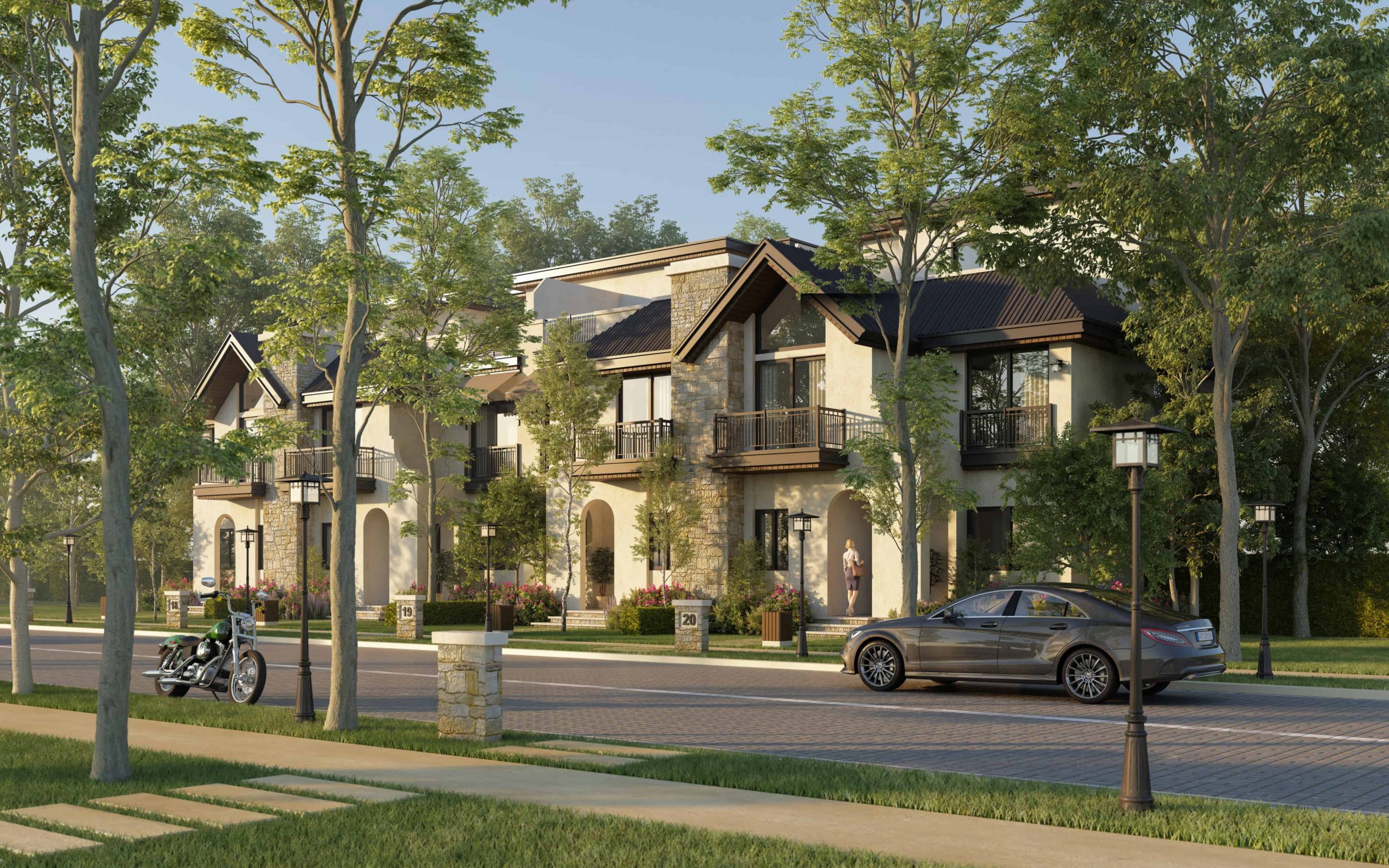 فيلا 250 متر في ذا مارك فيل القاهرة الجديدة لاول مرة مع تسهيلات 9 سنوات