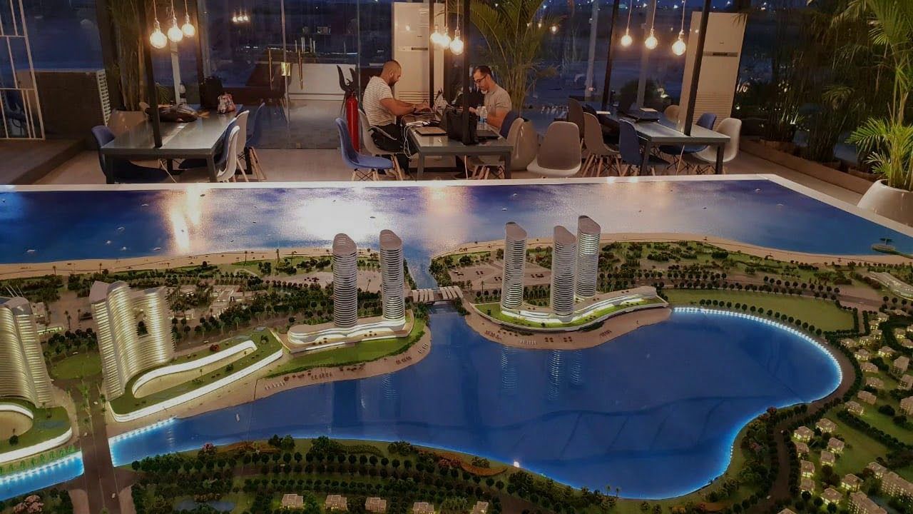 للبيع بالتقسيط شقة 125 متر في أبراج العلمين الجديدة