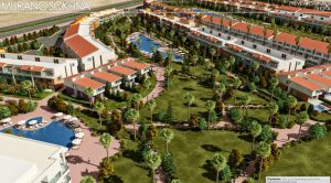 اميز شاليه للبيع بقرية مورانو العين السخنة بمساحة 125 متر