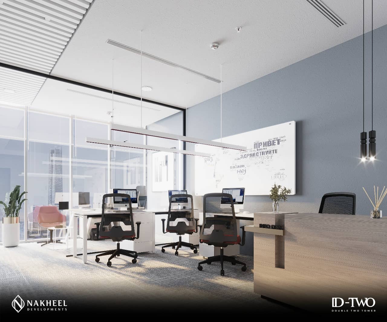 ارخص محل 110م للبيع فى مشروع دبل دي تاور العاصمة الجديدة