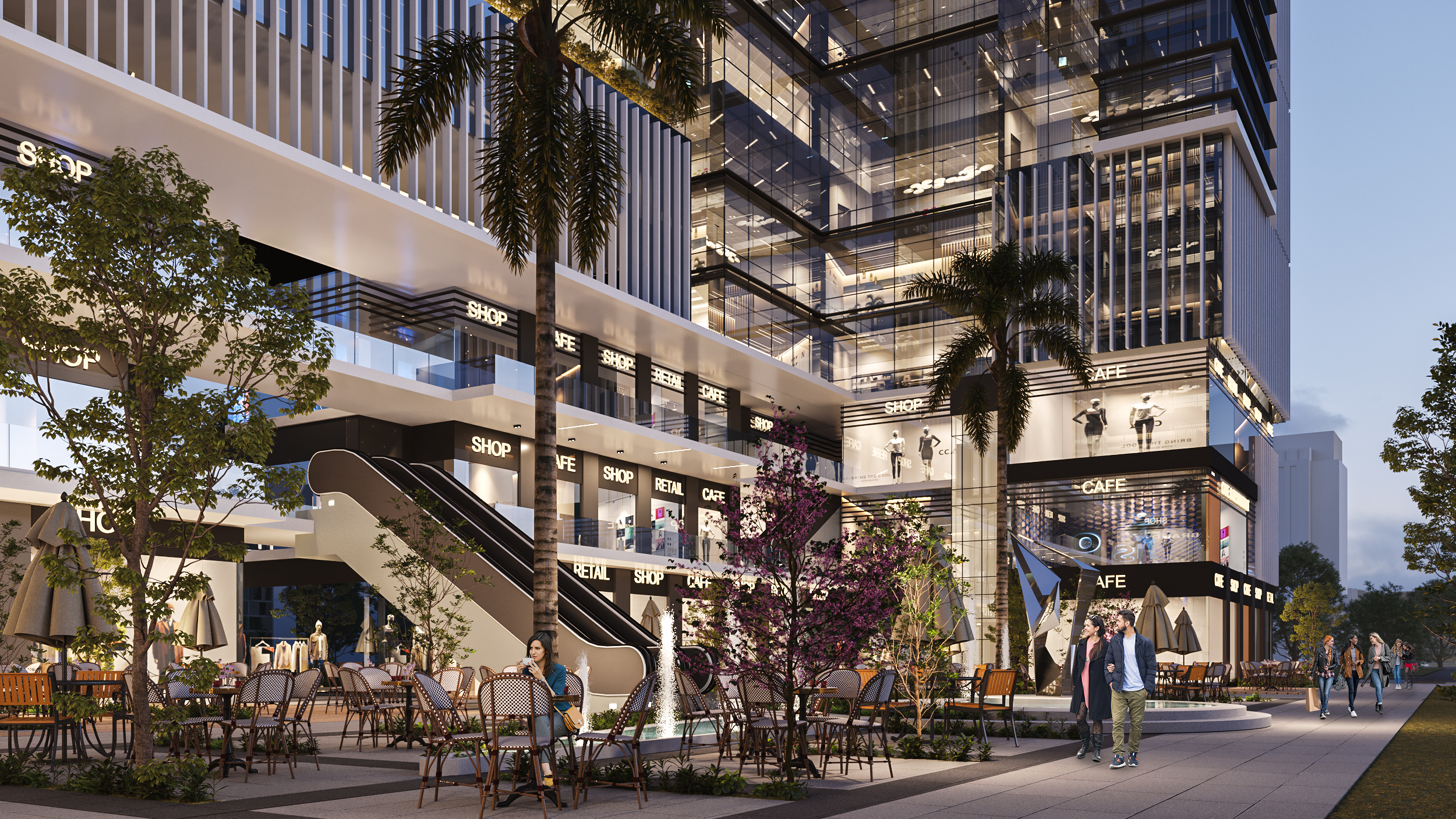 أرخص محل إستلام فورى بتسهيلات في السداد في تريتون تاور العاصمة الادارية