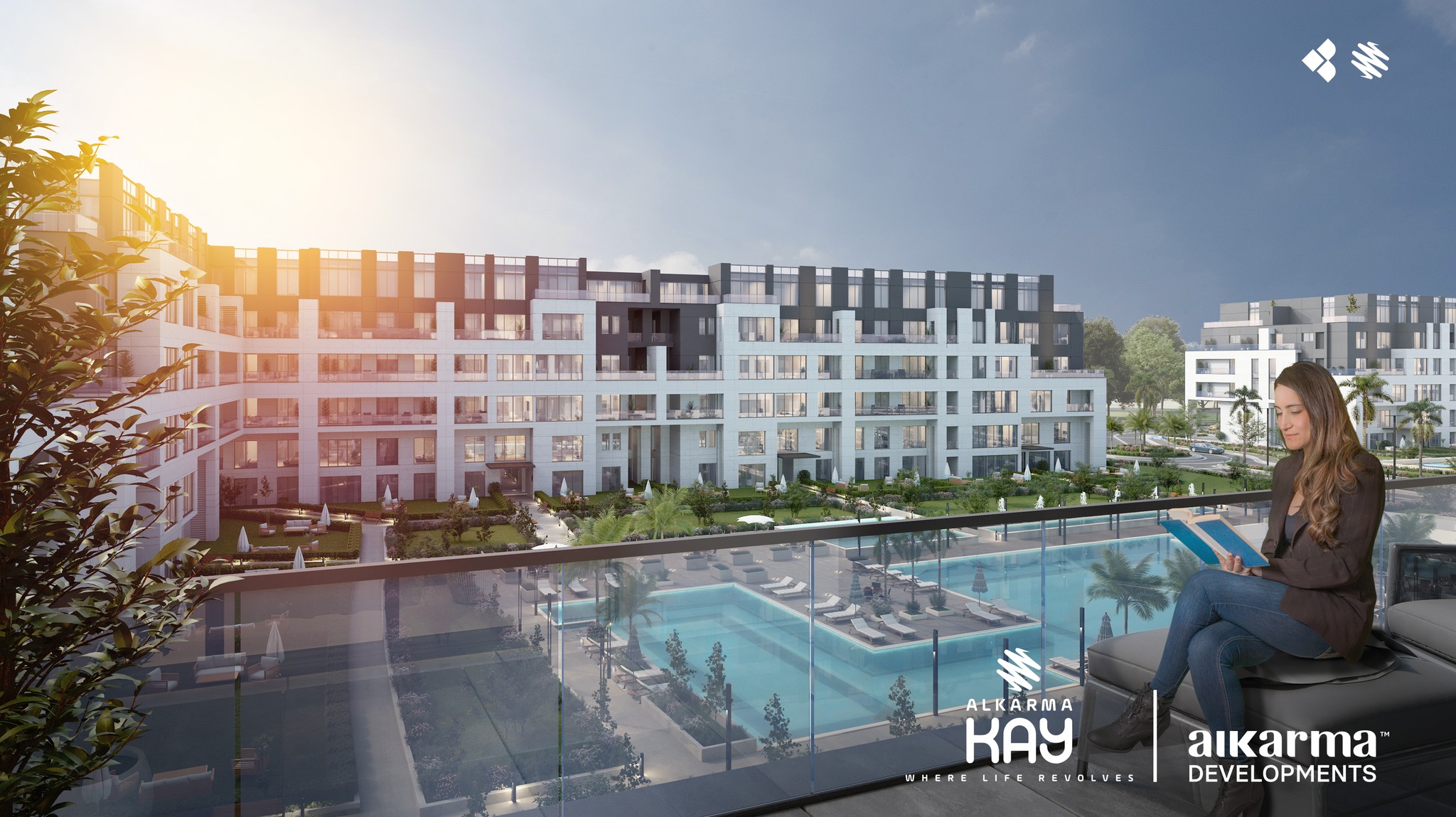 دوبلكس 342 متر في الكارما كاي لاول مرة بدون فوائد