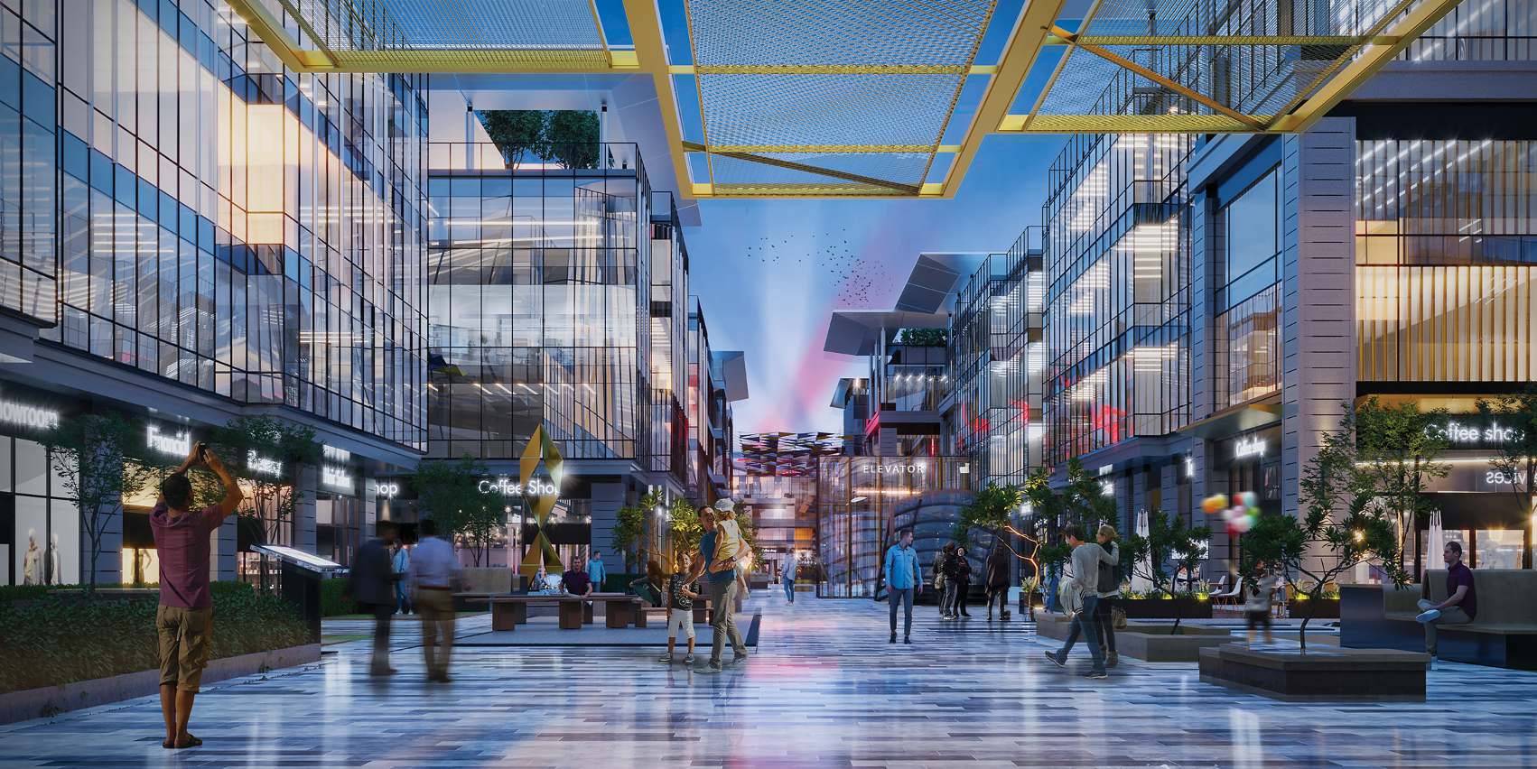 مول جولدن جيت القاهرة الجديدة ريدكون – Golden gate New Cairo Mall