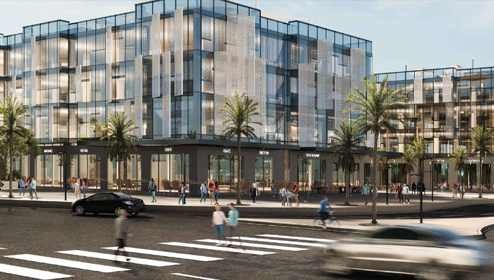 وحدات إدارية للبيع في جولدن جيت القاهرة الجديدة 100 متراً