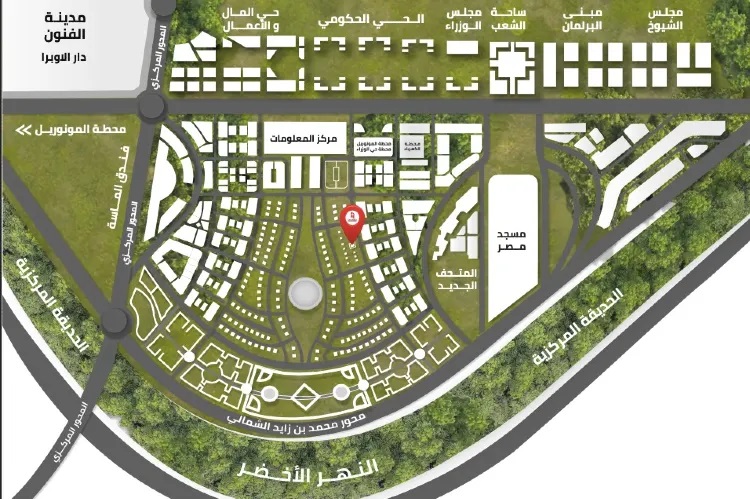 أحصل على محل في مول مابل العاصمة الإدارية بمساحة 30 متر