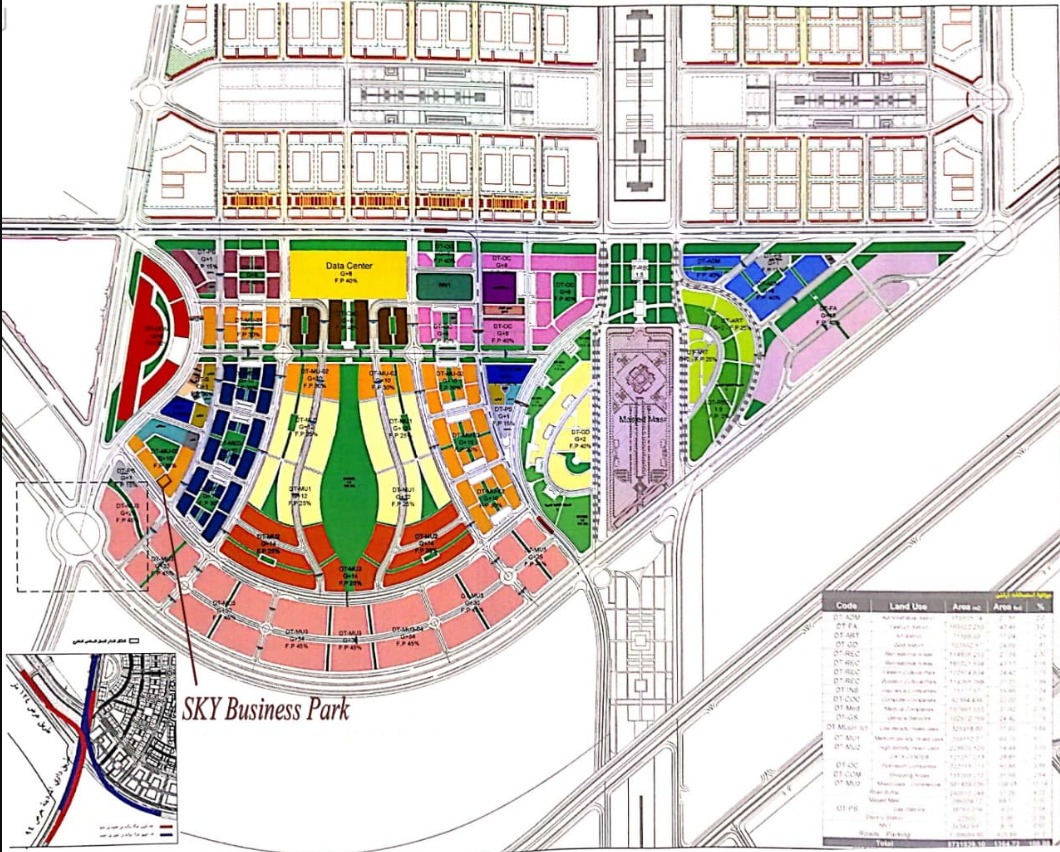 محل للبيع في مول سكاي بيزنس بارك العاصمة الإدارية الجديدة 30 متراً