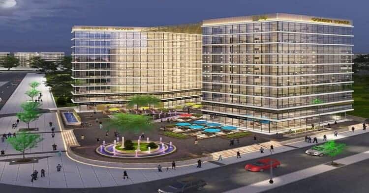 احجز وحدة بمساحة 58 متر في جولدن فيو مول العاصمة الإدارية