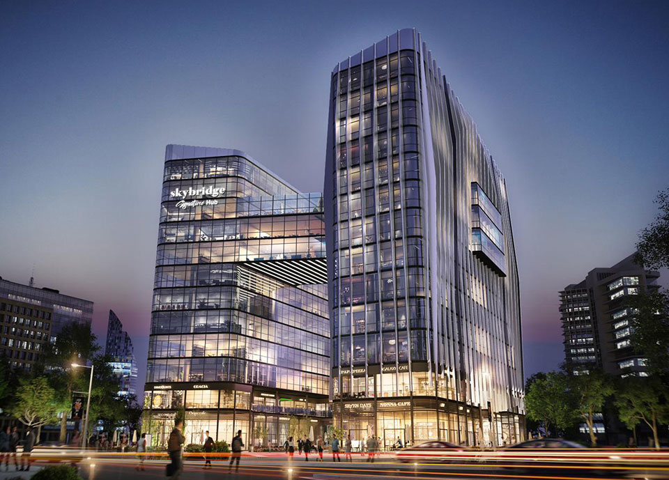 بسعر مغري محل 67م في مول Sky Bridge New Capital