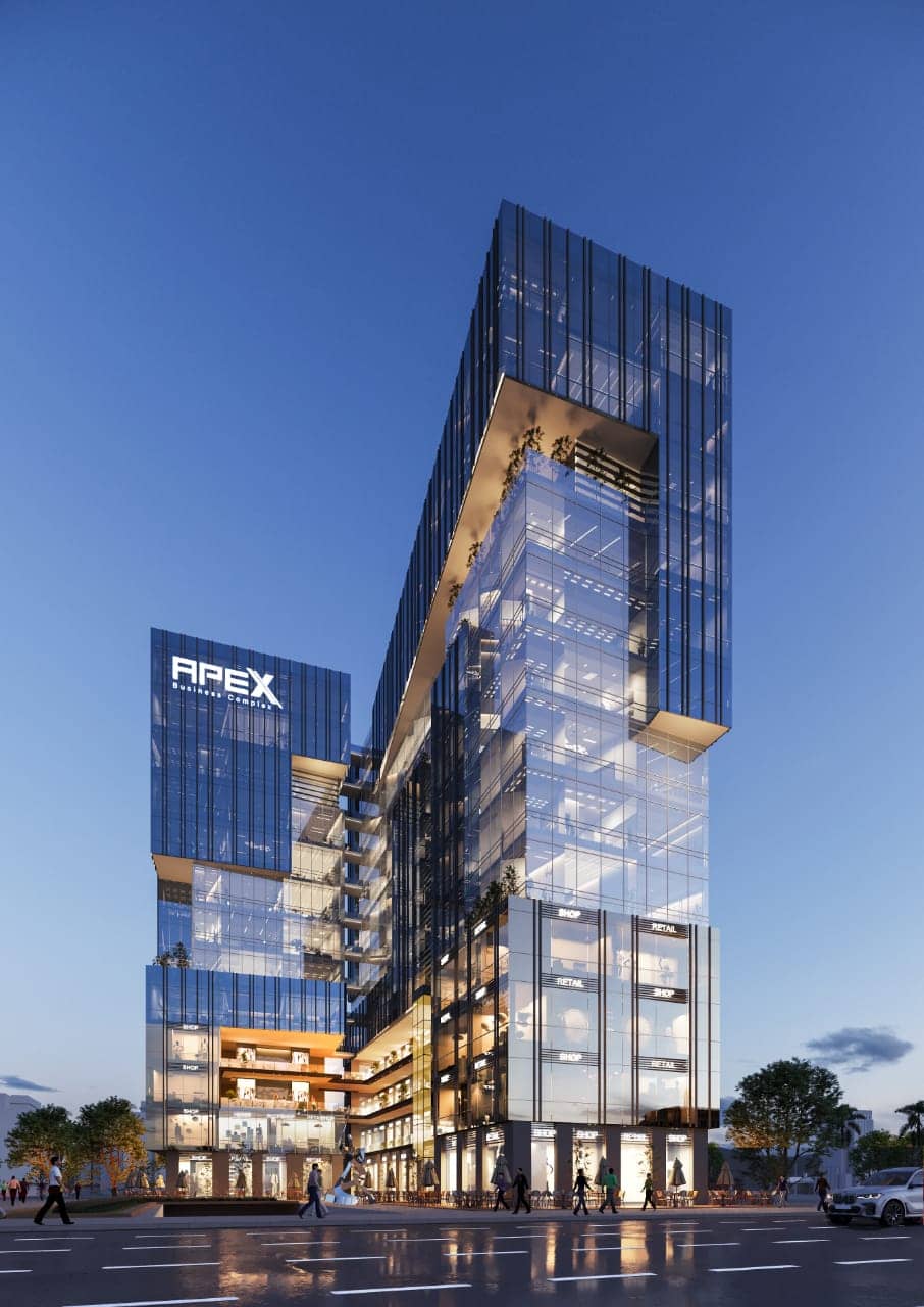 مكتب الأحلام في ابكس بيزنس كومبلكس وقسط على 4 سنوات