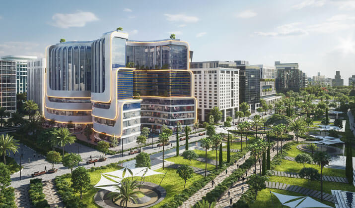 استلم مكتبك في مول اتش بمساحة 42م