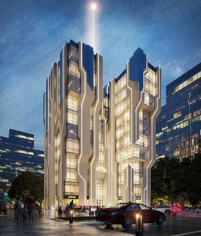 احجز في بارق تاور العاصمة الإدارية الجديدة محل بمساحة 55 متراً