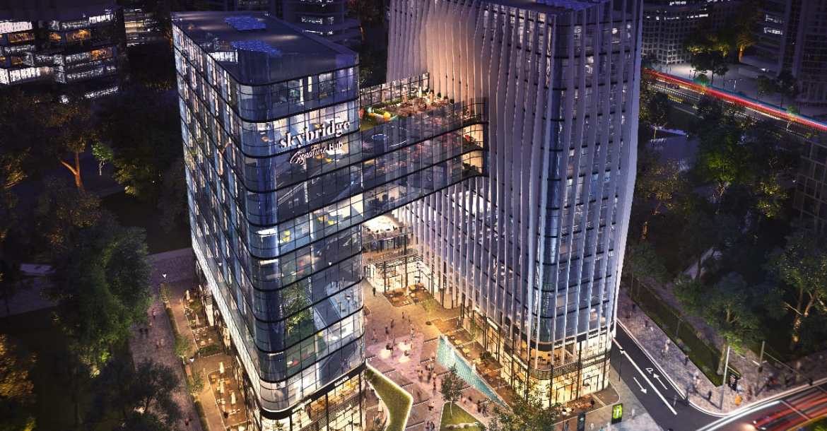 إشتري محل بمساحة 75 متراً  في سكاي بريدج العاصمة الإدارية