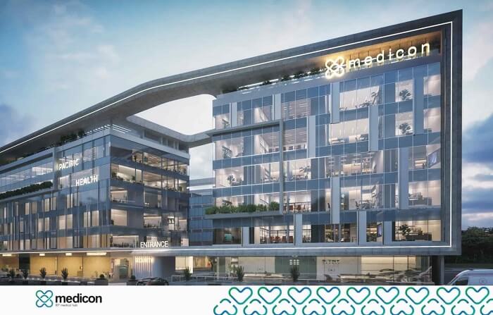 ارخص عيادة 110م للبيع فى مول ميدايكون العاصمة الإدارية