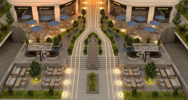 محل للبيع 68م في A1 Tower العاصمة بتسهيلات فى السداد