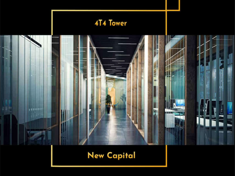 سارع بشراء مكتب في مول 4T4 تاور بمساحة تبدأ من 72 متر