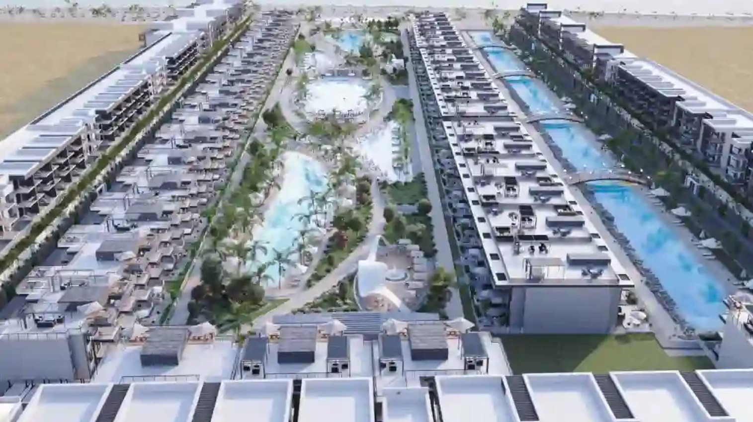 قرية جي باي العين السخنة يونايتد العقارية – G-Bay El Sokhna Village