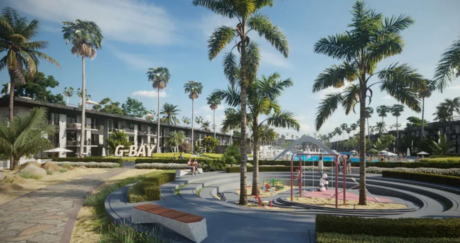 قرية جي باي العين السخنة يونايتد العقارية – G-Bay El Sokhna Village