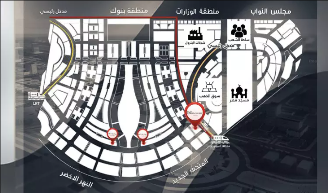 سعر لا ينافس شقتك الفندقية في مول مونوريل تاور العاصمة الإدارية الجديدة