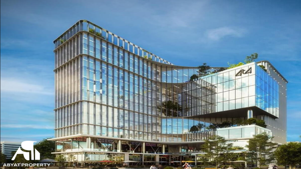 مكتب 55م في مول 4T4 تاور العاصمة الإدارية الجديدة بتسهيلات فى السداد