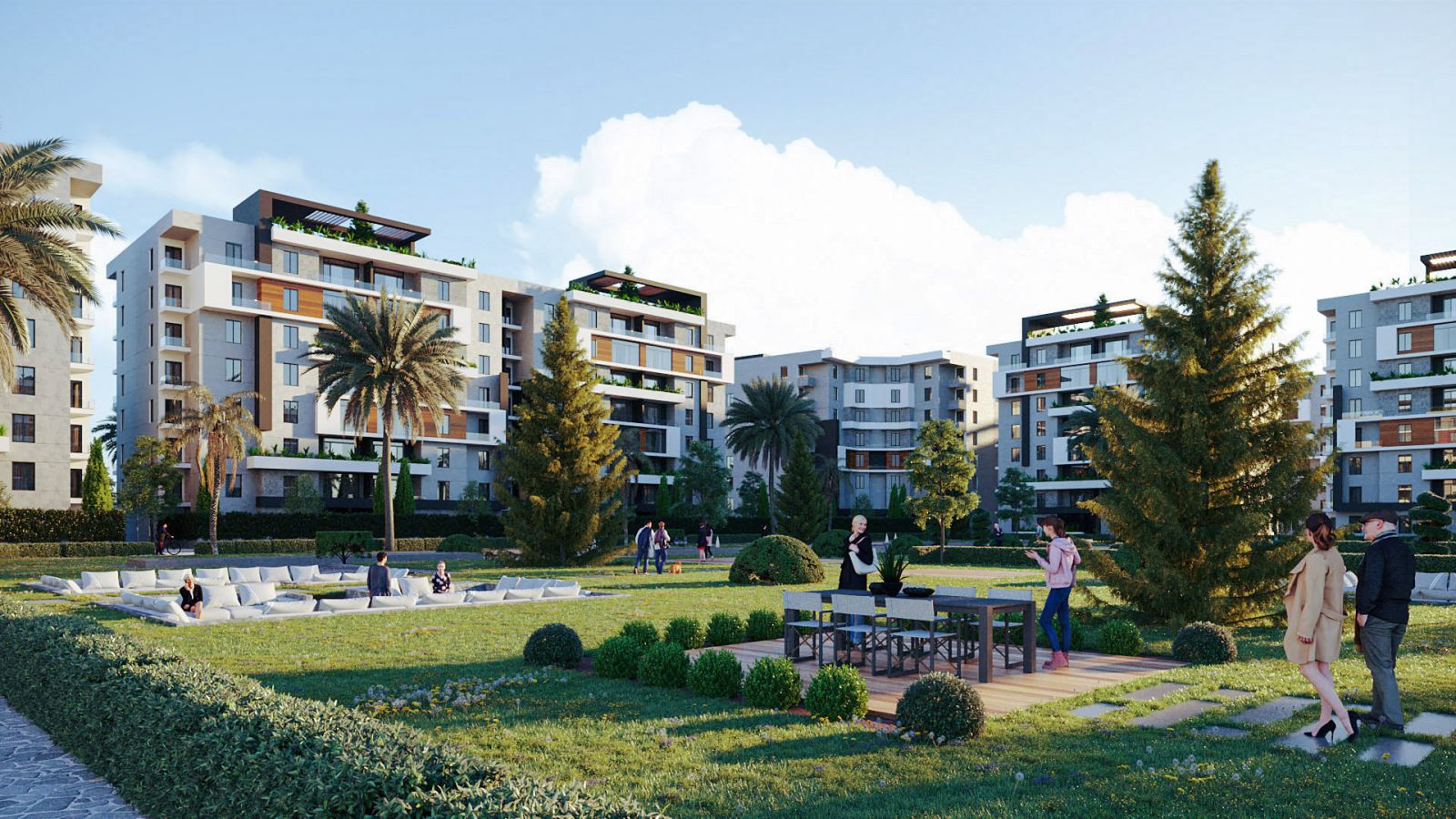 اميز شقه للبيع بكمبوند إيليت بارك العاصمة بمساحة 205 متر