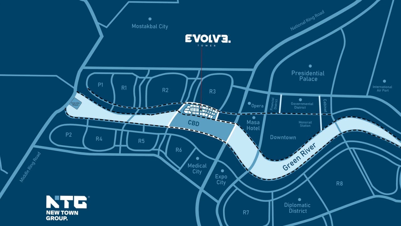 Evolve Tower New Capital Mall New Town Group