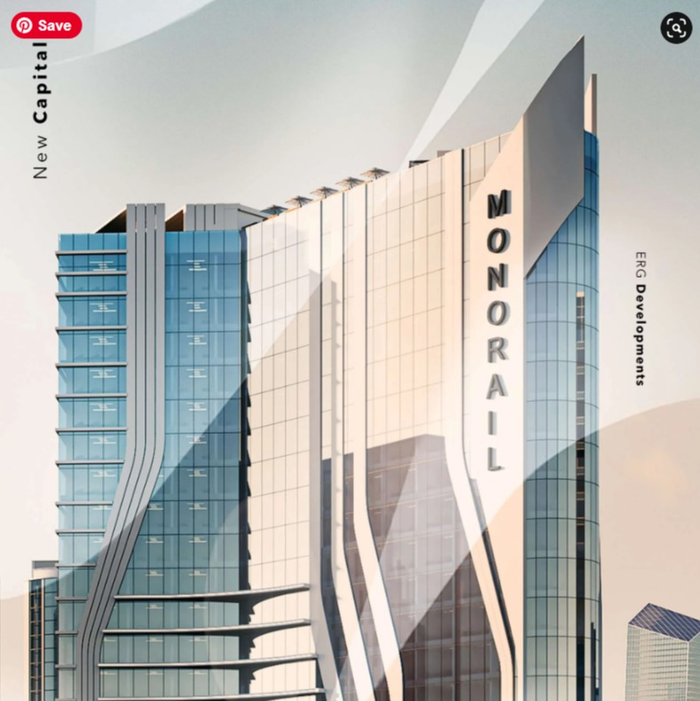 Monorail Tower New Capital Mall Emaar Rizk Group