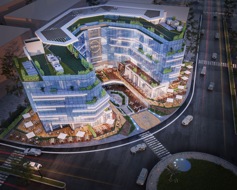 مكتب لقطة للبيع 70م في مول كيرنيل بيزنس هب بسعر خيالي