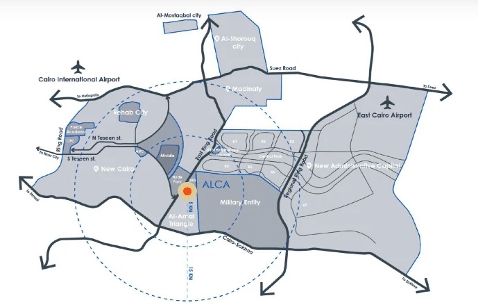 Alca New Cairo Compound Saudi American Group