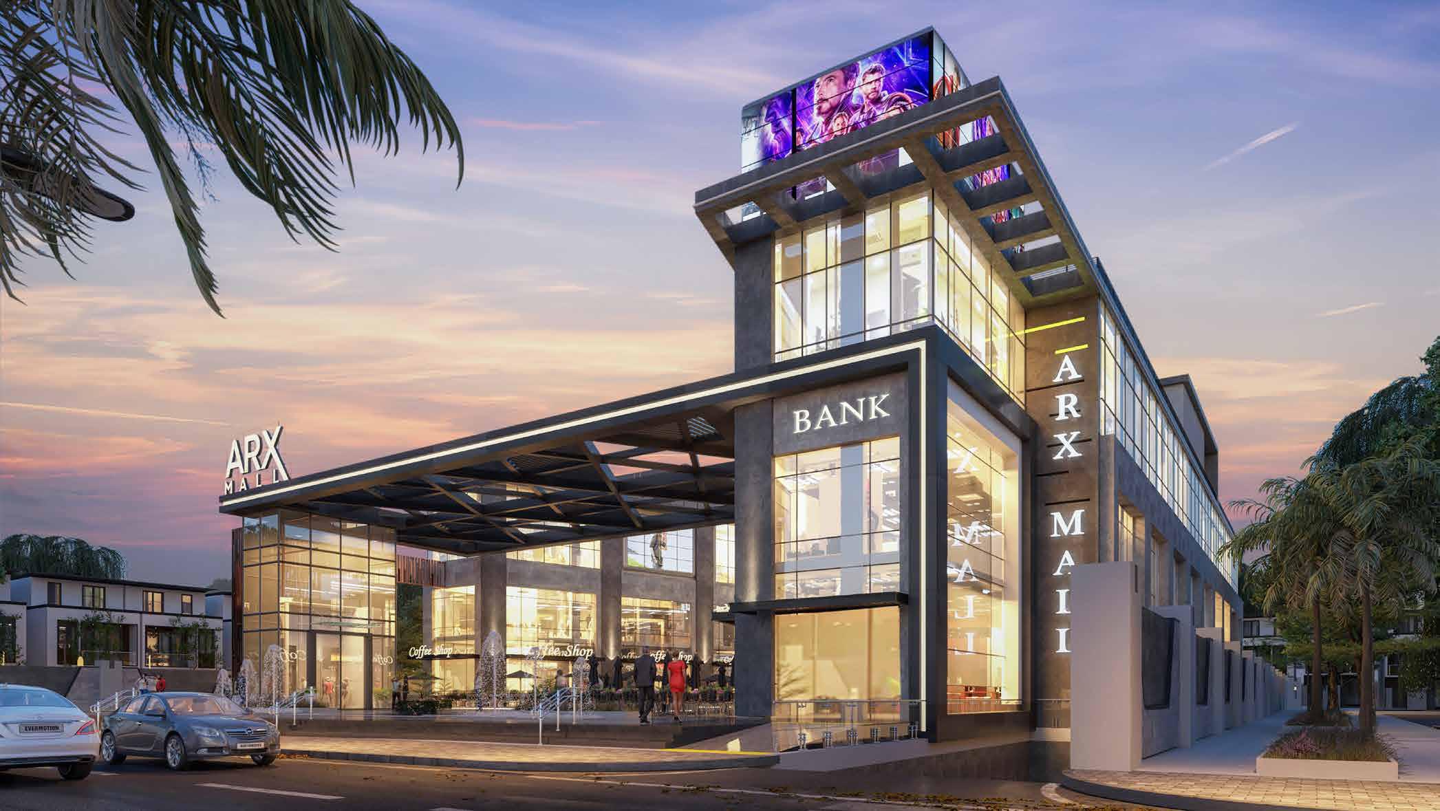 اركس مول القاهرة الجديدة كيان العقارية – Arx Mall New Cairo