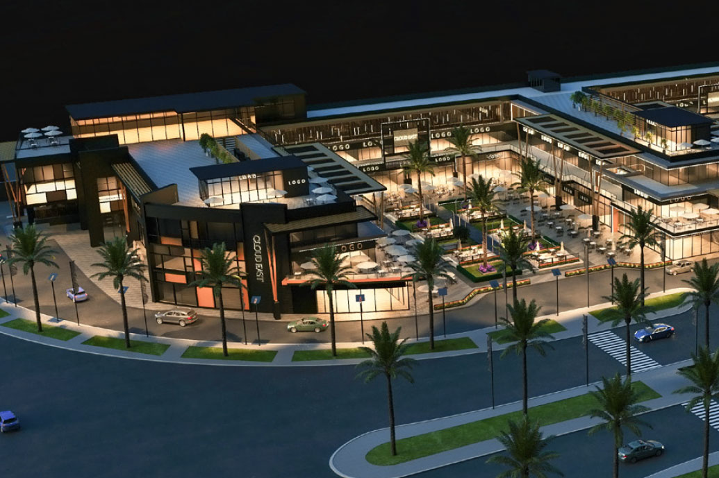 مول كلاود ايست التجمع الخامس لاند كرافت العقارية – Cloud East New Cairo Mall