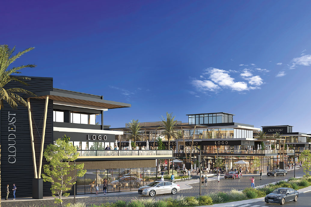 مول كلاود ايست التجمع الخامس لاند كرافت العقارية – Cloud East New Cairo Mall