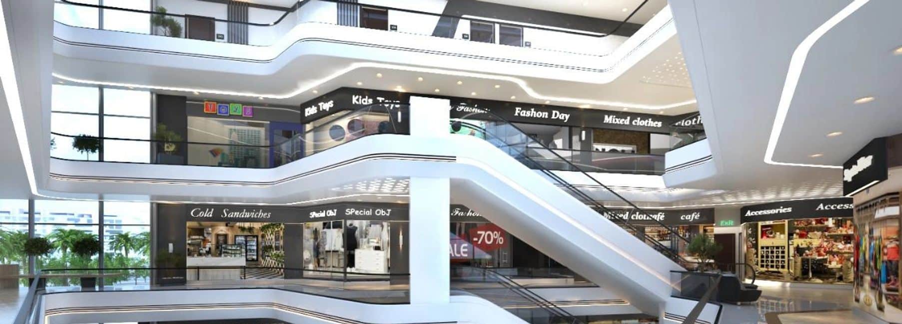 مول ذا بير العاصمة الإدارية الجديدة دولمن العقارية – The Pier New Capital Mall