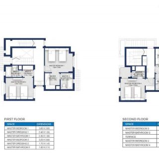 قرية باروس ماونتن فيو الساحل الشمالي – Paros Resort North Coast