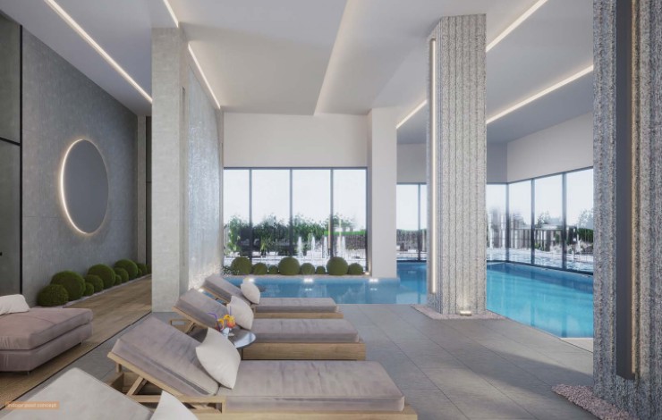 كمبوند كانال ووك أيلاند الشيخ زايد أركان بالم العقارية – Canal Walk Island Compound