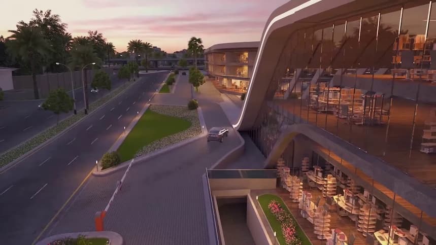 مول سنترادا بلازا 6 اكتوبر عمر عبد الله العقارية- Centrada Plaza Mall 6 October