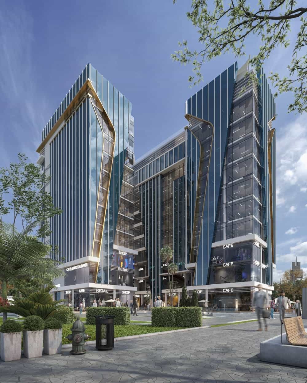 مول رونزا تاور العاصمة الادارية الجديدة خالد صبري هولدينج – Ronza Tower Mall New Capital