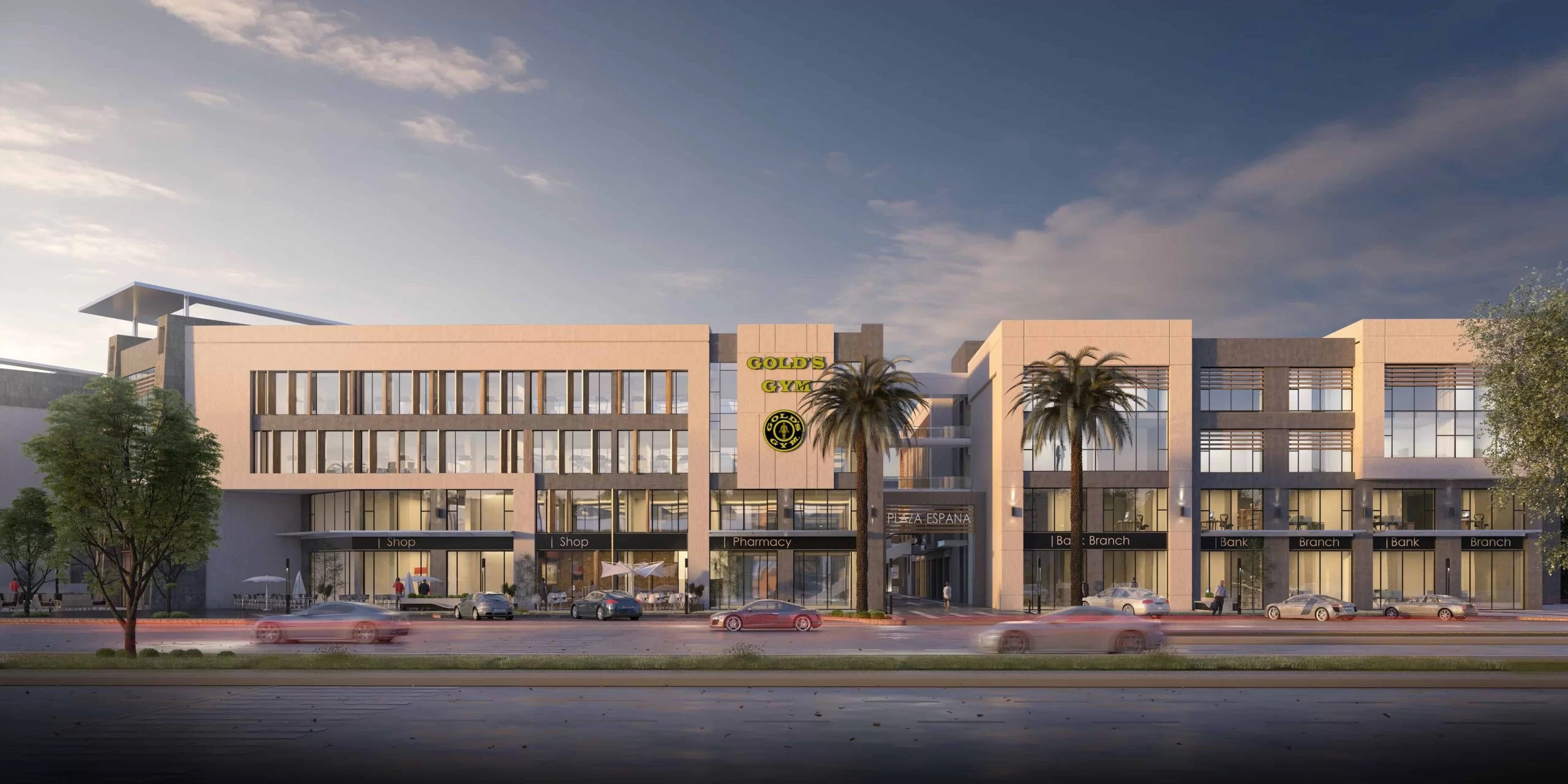 بلازا اسبانا مول الشيخ زايد الخطيب العقارية Plaza Espana Sheikh Zayed Mall